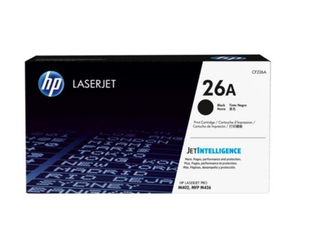  TONER HP CF226A (26A) NEGRO 3100 PAG. M402/M426 